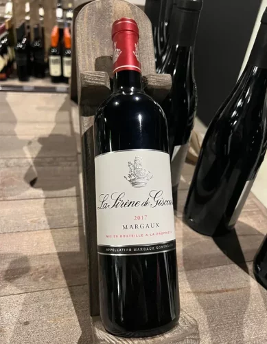 Image d'une bouteille de vin sirène de Giscours